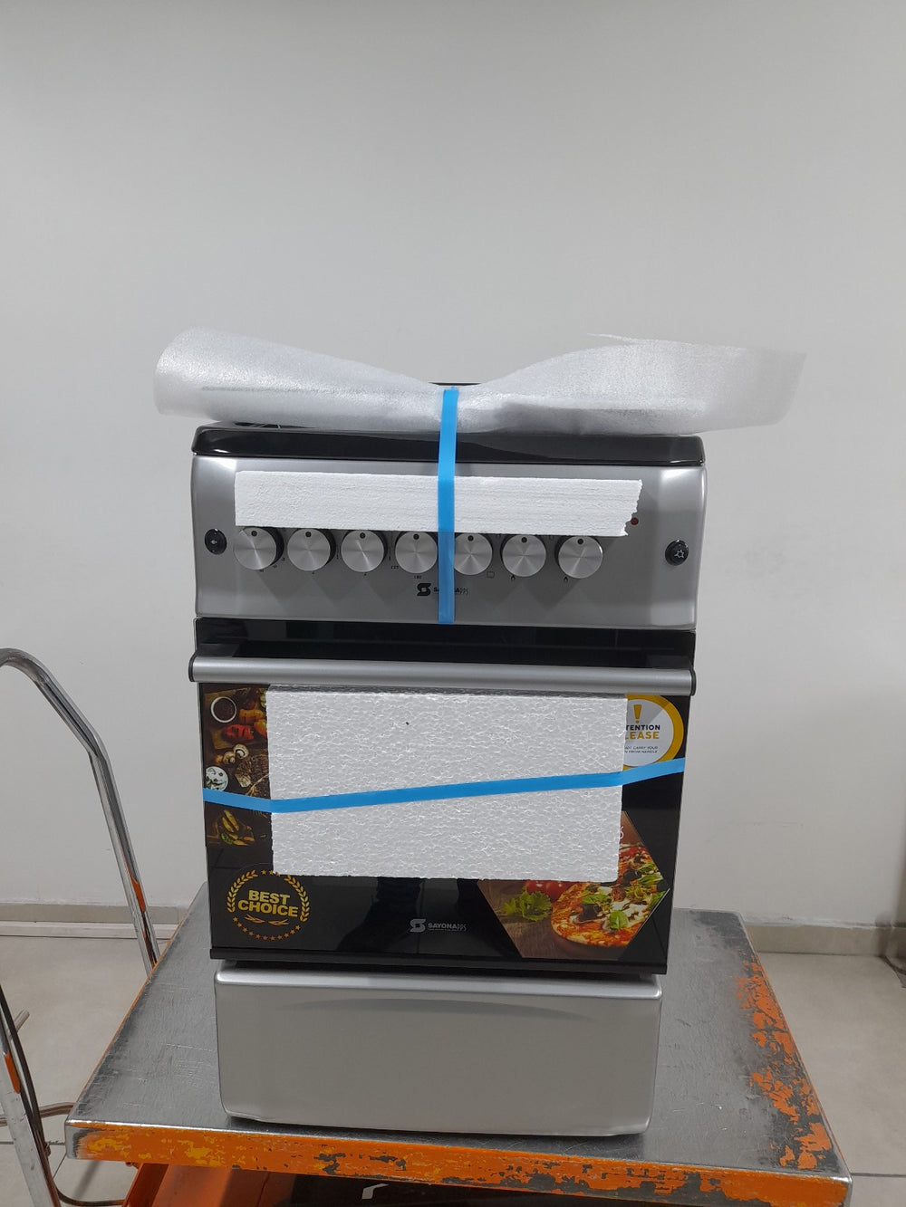 Standing gas stove