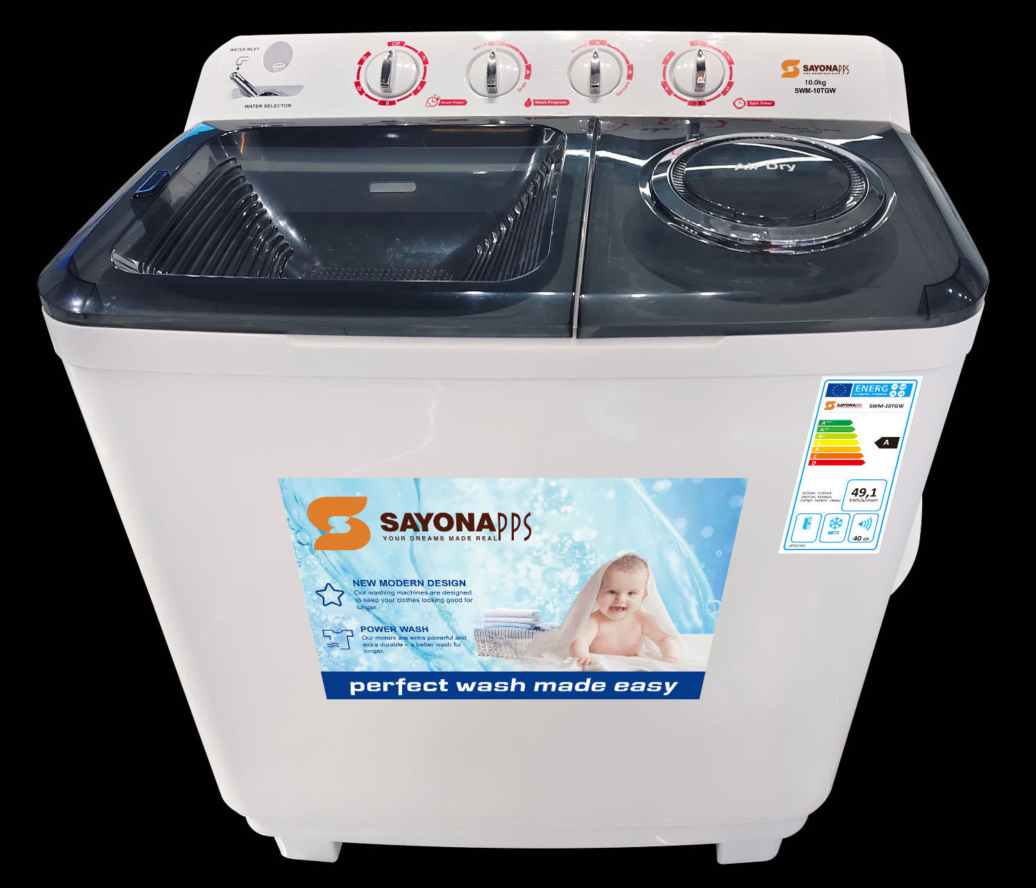 Washing Machine SWM-10TGW